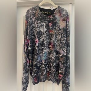 Robert Graham Multicolor Floral Long Sleeve Top